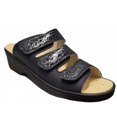 Algemare damen pantolette Pantolette in dunkelblau