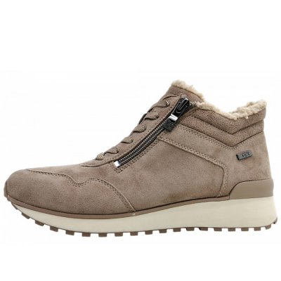 Caprice Schnürer in Taupe suede 343 Caprice Schnürer in Taupe suede 343