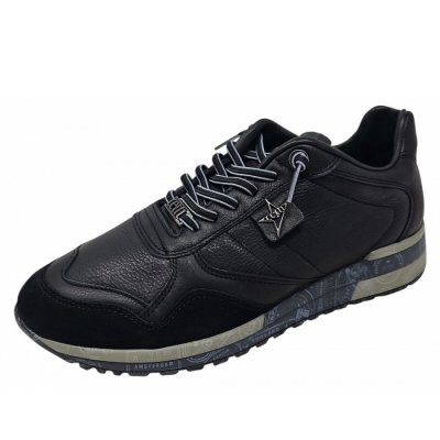 Cetti Ante Napa allblack Sneaker in schwarz