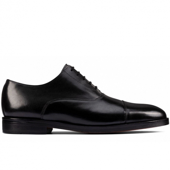 Clarks oliver cap 2 Schnürer in schwarz