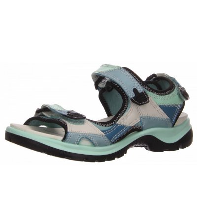 Ecco Sandalette in blau kombi. Ecco Sandalette in blau kombi.