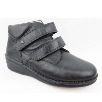 Finn Comfort Prophylaxe Klettstiefel in Schwarz Finn Comfort Prophylaxe Klettstiefel in Schwarz