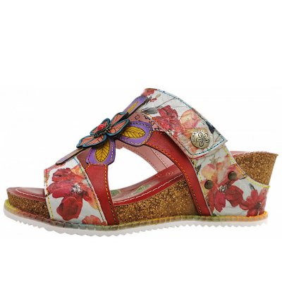 Laura Vita Bonito 33 Sandalette in rouge Laura Vita Bonito 33 Sandalette in rouge
