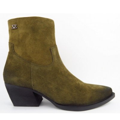 Lazamani khaki Stiefelette in khaki Lazamani khaki Stiefelette in khaki
