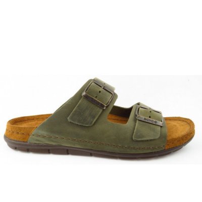 Rohde Brushleder olive Pantolette in OLIVE Rohde Brushleder olive Pantolette in OLIVE