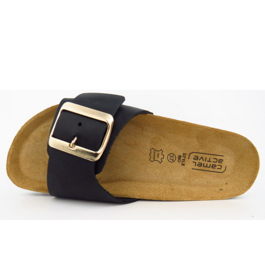 Camel Active Pantolette in schwarz