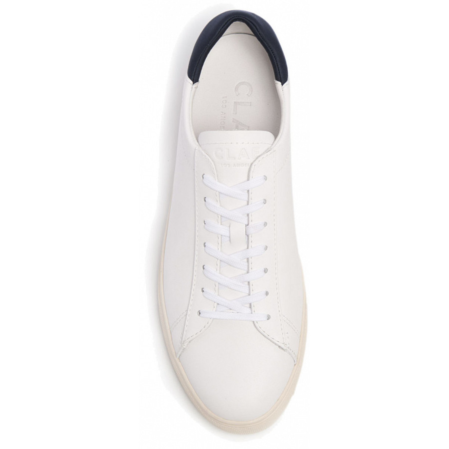 CLAE Schnürschuhe in white leather