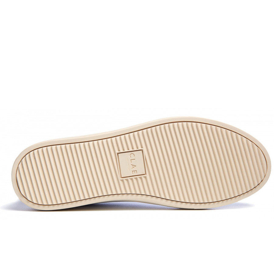 CLAE Schnürschuhe in white leather