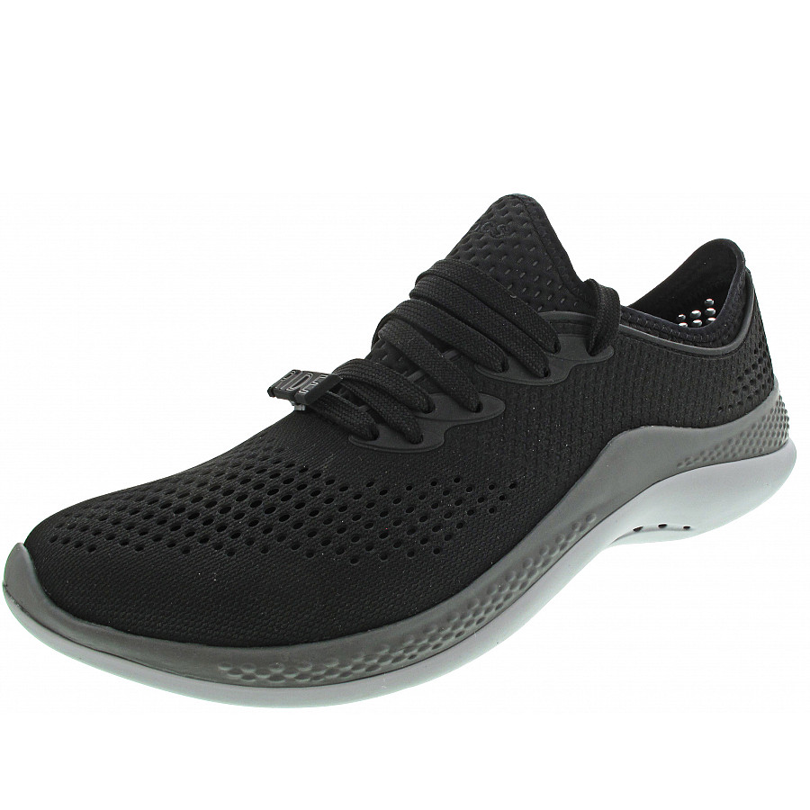 Crocs Lite Ride 360 Pacer M sportlicher Schnürer in black-slate grey