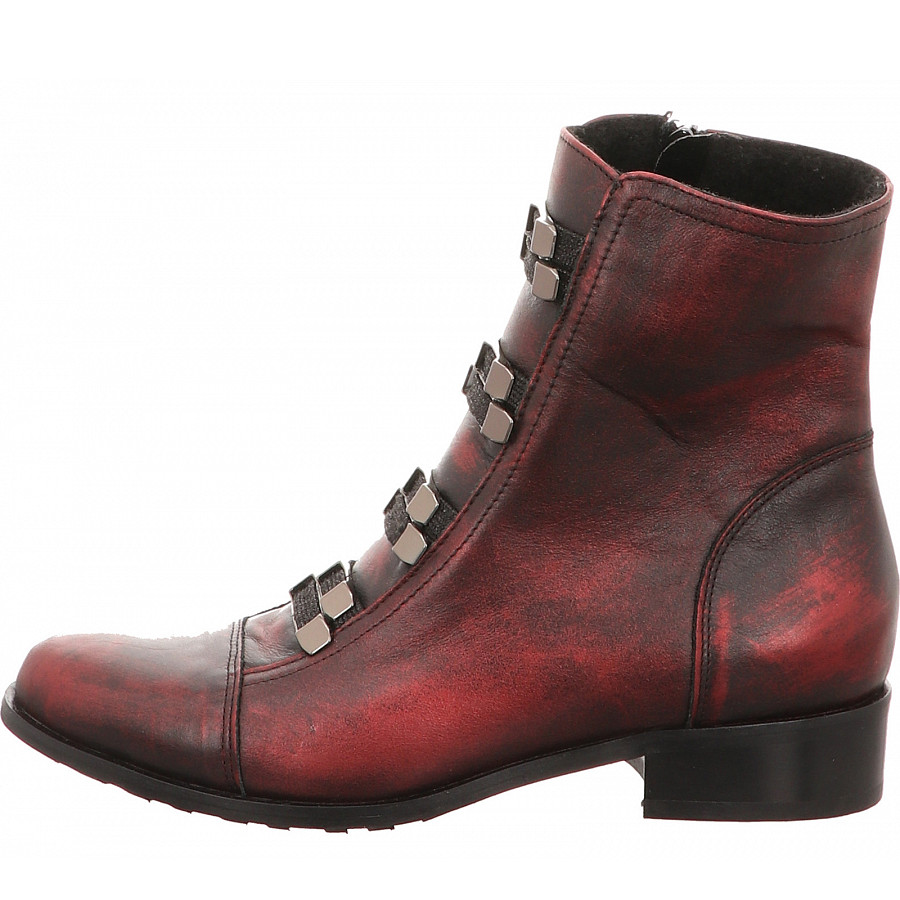 Eksbut Stiefelette in dunkelrot