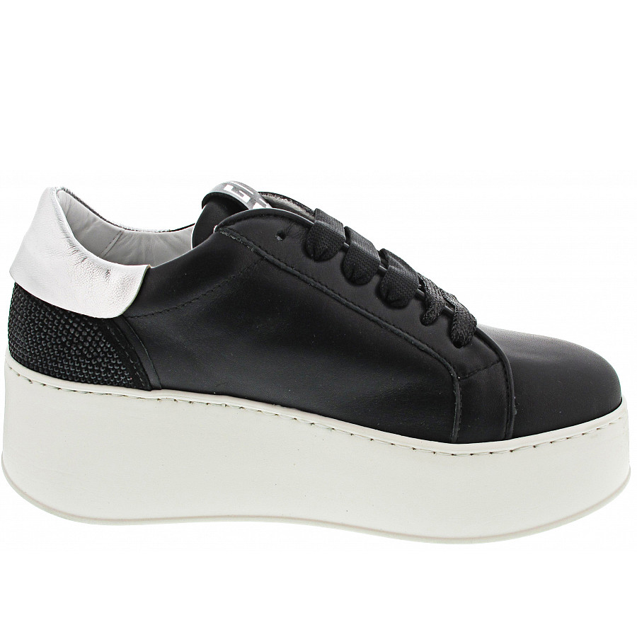 Gio+ Sneaker in combi black-silver