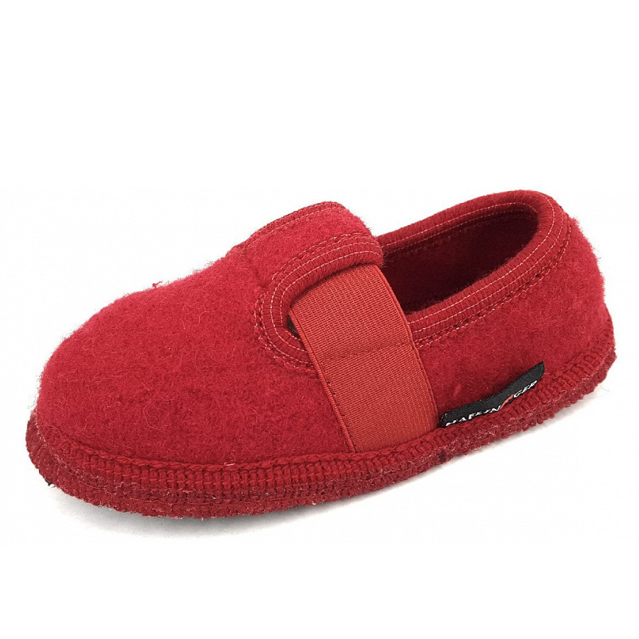 Haflinger Slipper Joshi Hausschuh in 11 Rubin