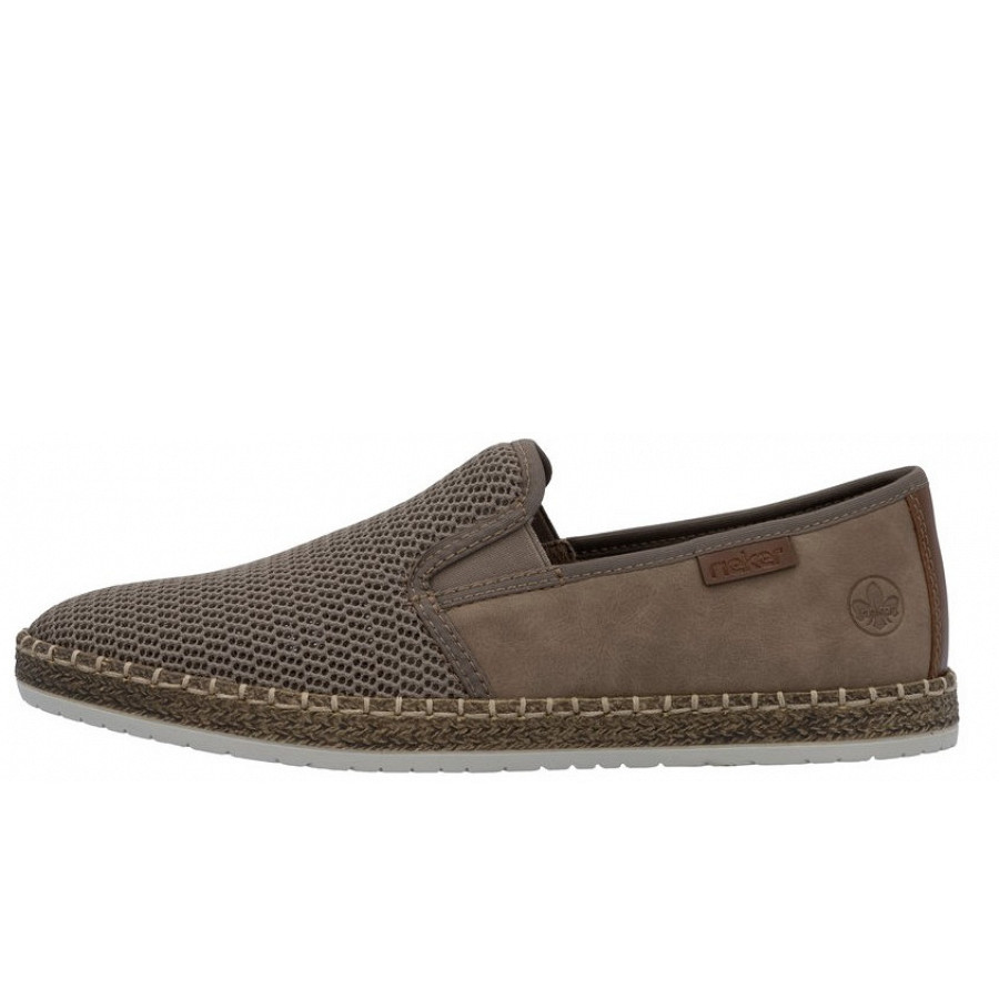 Rieker Slipper in kiesel