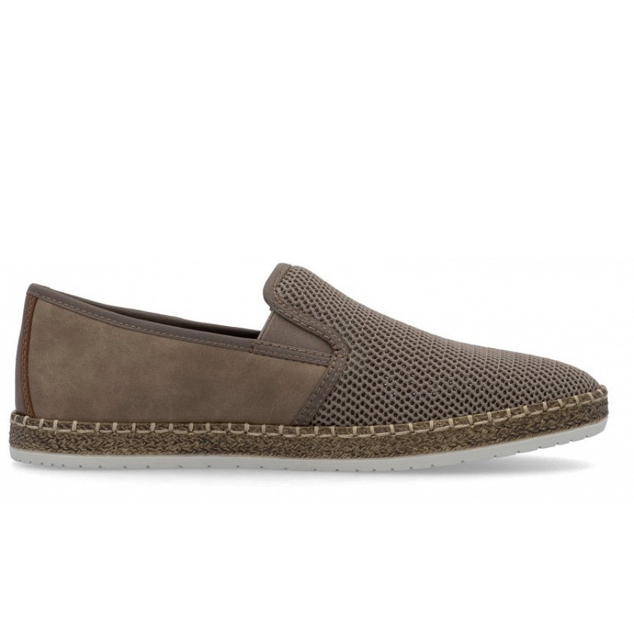 Rieker Slipper in kiesel