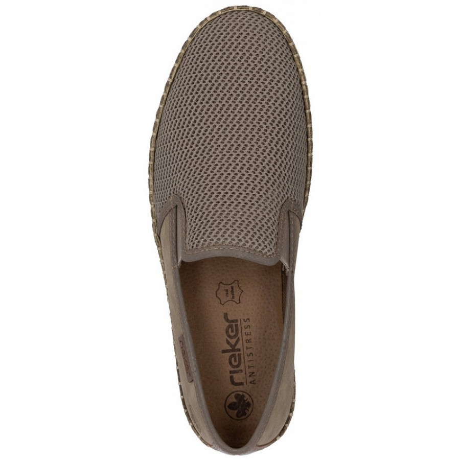 Rieker Slipper in kiesel