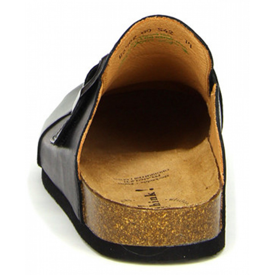 Think WOLFI Clogs in SCHWARZ