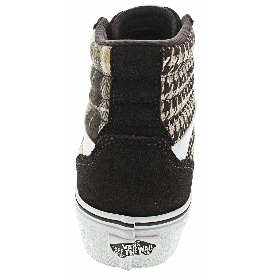 Vans WM Filmore Hi Platform Sneaker high in Plaid Mix brown-white