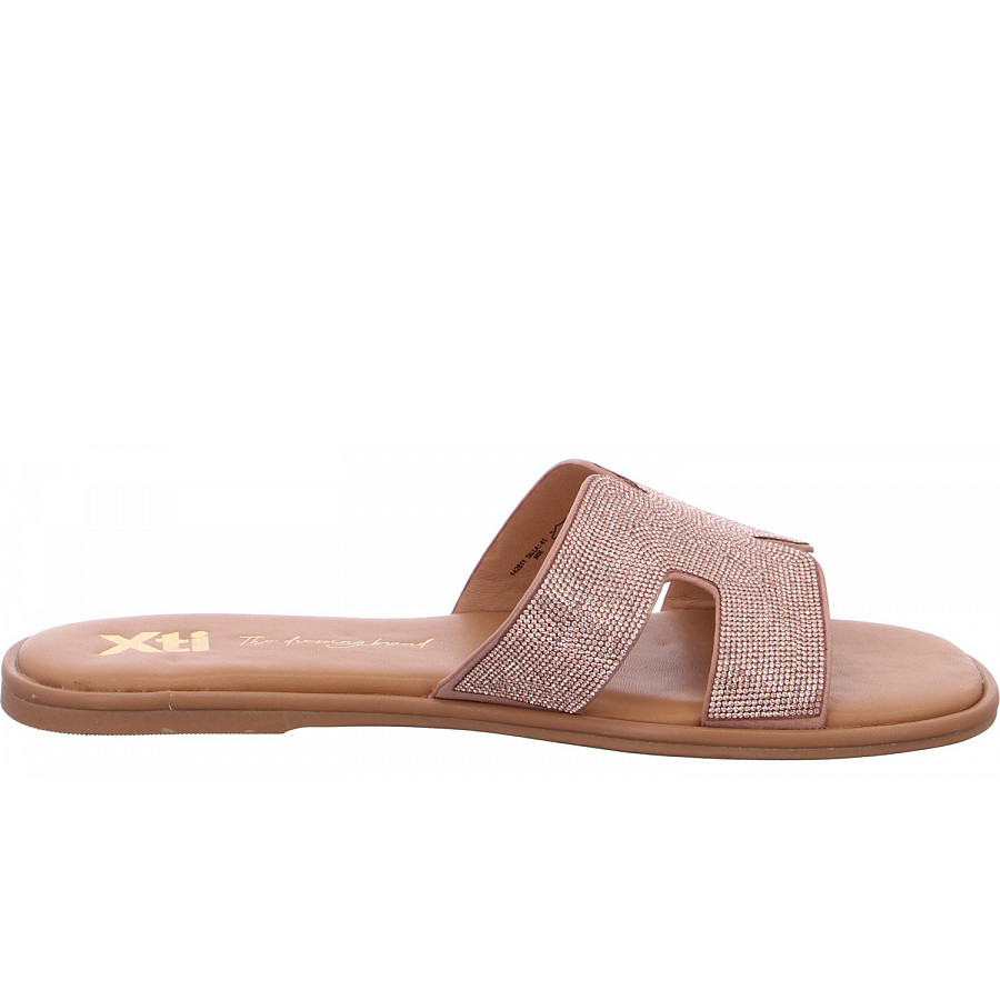 Xti Pantolette in rosa glitter